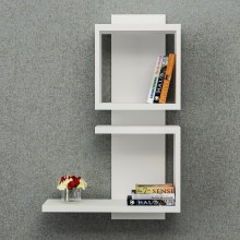 Wall shelf YAMAC 60x45 cm white