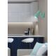 Wall small lamp PICARDO 1xE14/40W/230V turquoise