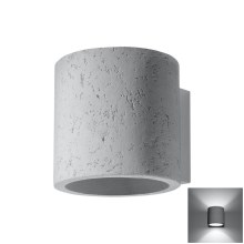 Wall spotlight ORBIS 1xG9/40W/230V concrete