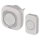 Wireless socket doorbell 230V IP44 white