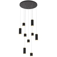 Wofi 5003-904 - LED Dimmable chandelier on a string TOULOUSE LED/57W/230V black/gold