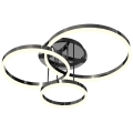 Wofi 9049-405 - LED Dimmable surface-mounted chandelier PERPIGNAN LED/51W/230V black chrome