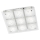 Wofi 9105.09.01.6420 - LED Ceiling light TYRA 9xLED/4W/230V