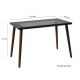 Work table COZY 73x110 cm pine/black