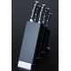 Wüsthof - Set of kitchen knives in a stand CLASSIC IKON 7 pcs black
