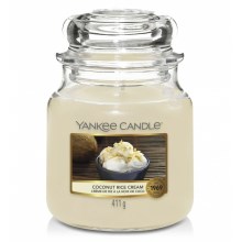 Yankee Candle - Scented candle COCONUT RICE CREAM medium 411g 65-75 hours