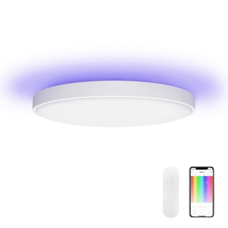 Yeelight - LED RGB Dimmable ceiling light ARWEN 550S LED/50W/230V CRI 90 + remote control Wi-Fi/BT