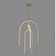Zambelis 1931 - LED Dimmable chandelier on a string LED/80W/230V gold