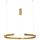 Zambelis 2012 - LED Dimmable chandelier on a string LED/40W/230V gold
