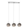 Zuma Line - Crystal chandelier on a string 3xG9/42W/230V