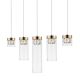 Zuma Line - Crystal chandelier on a string 5xG9/28W/230V