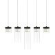 Zuma Line - Crystal chandelier on a string 5xG9/28W/230V